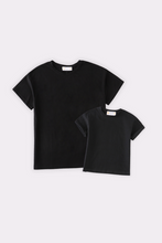 Load image into Gallery viewer, Premium Black basic T-shirt Kids and adult
