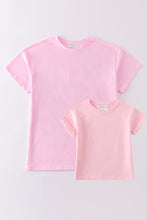 Load image into Gallery viewer, Premium Blush basic T-shirt Kids and adult
