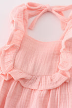 Load image into Gallery viewer, Premium Pink muslin ruffle bubble
