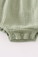 Load image into Gallery viewer, Premium Sage muslin ruffle bubble
