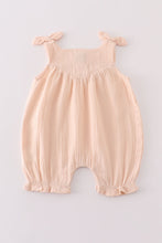 Load image into Gallery viewer, Premium Apricot muslin bow bubble
