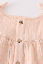 Load image into Gallery viewer, Premium Apricot muslin bow shorts set
