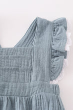 Load image into Gallery viewer, Premium Blue muslin ruffle bubble
