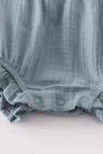 Load image into Gallery viewer, Premium Blue muslin ruffle bubble
