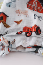 Load image into Gallery viewer, Premium Farm muslin ruffle bubble
