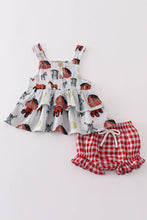 Load image into Gallery viewer, Premium Farm muslin ruffle baby set
