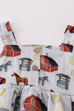 Load image into Gallery viewer, Premium Farm muslin ruffle baby set
