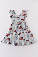 Load image into Gallery viewer, Premium Farm muslin ruffle dress
