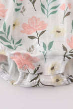 Load image into Gallery viewer, Premium Pink muslin floral girl bubble
