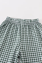 Load image into Gallery viewer, Premium Green plaid boy pants set
