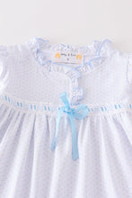 Load image into Gallery viewer, Premium White bow ruffle girl set
