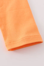 Load image into Gallery viewer, Premium Orange pumpkin embroidery top
