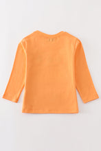 Load image into Gallery viewer, Premium Orange pumpkin embroidery top
