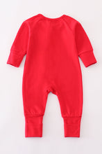 Load image into Gallery viewer, Premium Red zip boy pajama romper
