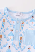 Load image into Gallery viewer, Premium Blue nutcracker boy pajama set
