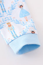 Load image into Gallery viewer, Premium Blue nutcracker boy pajama set
