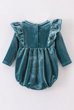 Load image into Gallery viewer, Premium Teal velvet ruffle bubble
