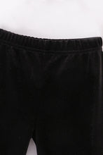 Load image into Gallery viewer, Premium Black velvet bell pants
