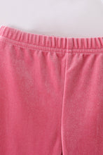 Load image into Gallery viewer, Premium Pink velvet bell pants
