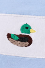 Load image into Gallery viewer, Premium Blue duck applique boy top
