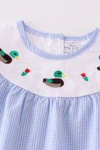 Load image into Gallery viewer, Premium Blue duck embroidery girl set
