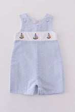 Load image into Gallery viewer, Premium Blue sailboat embroidery jonjon
