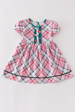 Load image into Gallery viewer, Platinum Pink plaid dress
