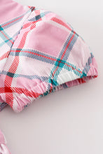 Load image into Gallery viewer, Platinum Pink plaid dress
