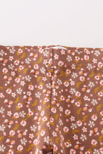 Load image into Gallery viewer, Platinum brown floral layered pants
