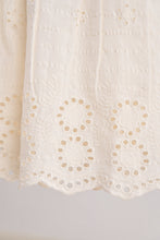 Load image into Gallery viewer, White hand embroidery lace dress
