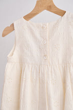 Load image into Gallery viewer, White hand embroidery lace dress
