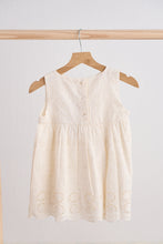 Load image into Gallery viewer, White hand embroidery lace dress
