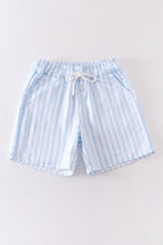 Load image into Gallery viewer, Blue stripe men swim trunks
