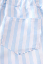 Load image into Gallery viewer, Blue stripe men swim trunks
