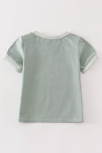 Load image into Gallery viewer, Green duck applique boy top
