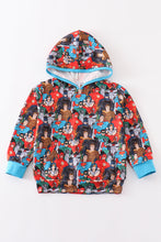 Load image into Gallery viewer, Blue character boy hoodie
