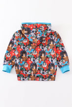 Load image into Gallery viewer, Blue character boy hoodie
