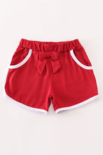 Load image into Gallery viewer, Alabama maroon girl shorts
