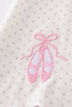 Load image into Gallery viewer, Pink ballet embroidery girl set
