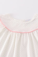 Load image into Gallery viewer, Pink carousel applique girl dress
