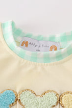 Load image into Gallery viewer, Yellow character french knot baby boy set
