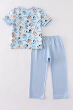 Load image into Gallery viewer, Blue character boy pants set
