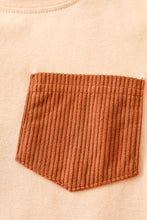 Load image into Gallery viewer, Brown corduroy boy set
