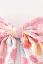 Load image into Gallery viewer, Pink character print hair sailor bow
