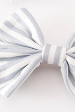 Load image into Gallery viewer, Stripe piggie hair bow
