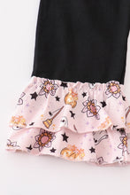 Load image into Gallery viewer, Pink halloween girl pants set
