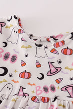 Load image into Gallery viewer, Pink halloween ruffle dress
