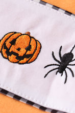 Load image into Gallery viewer, Halloween embroidery boy set
