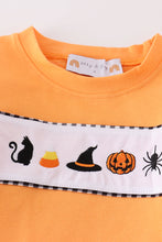 Load image into Gallery viewer, Halloween embroidery boy set
