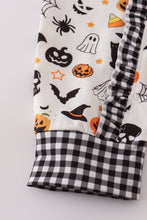 Load image into Gallery viewer, Halloween zip girl romper
